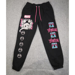 Marvel Venom Pajamas Loungewear PJ Sleepwear Pants Sweatpants Size Medium READ